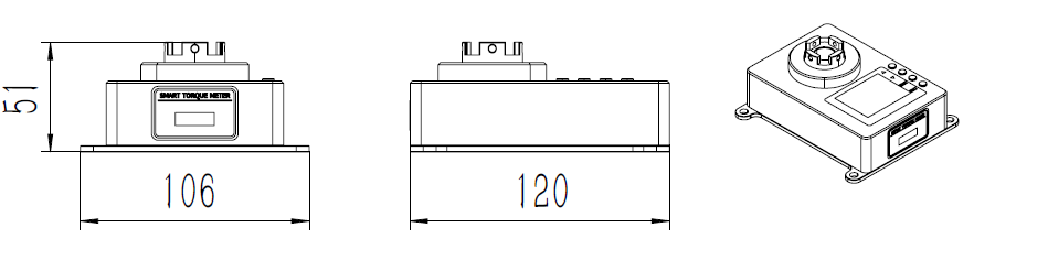 尺寸: 120×106×51mm